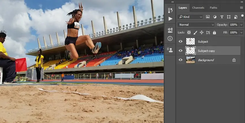 Postproducció en fotografia esportiva